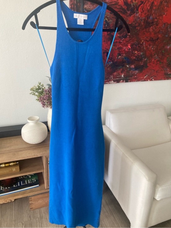 Zara Dresses & Skirts - Zara Electric Blue Midi Dress